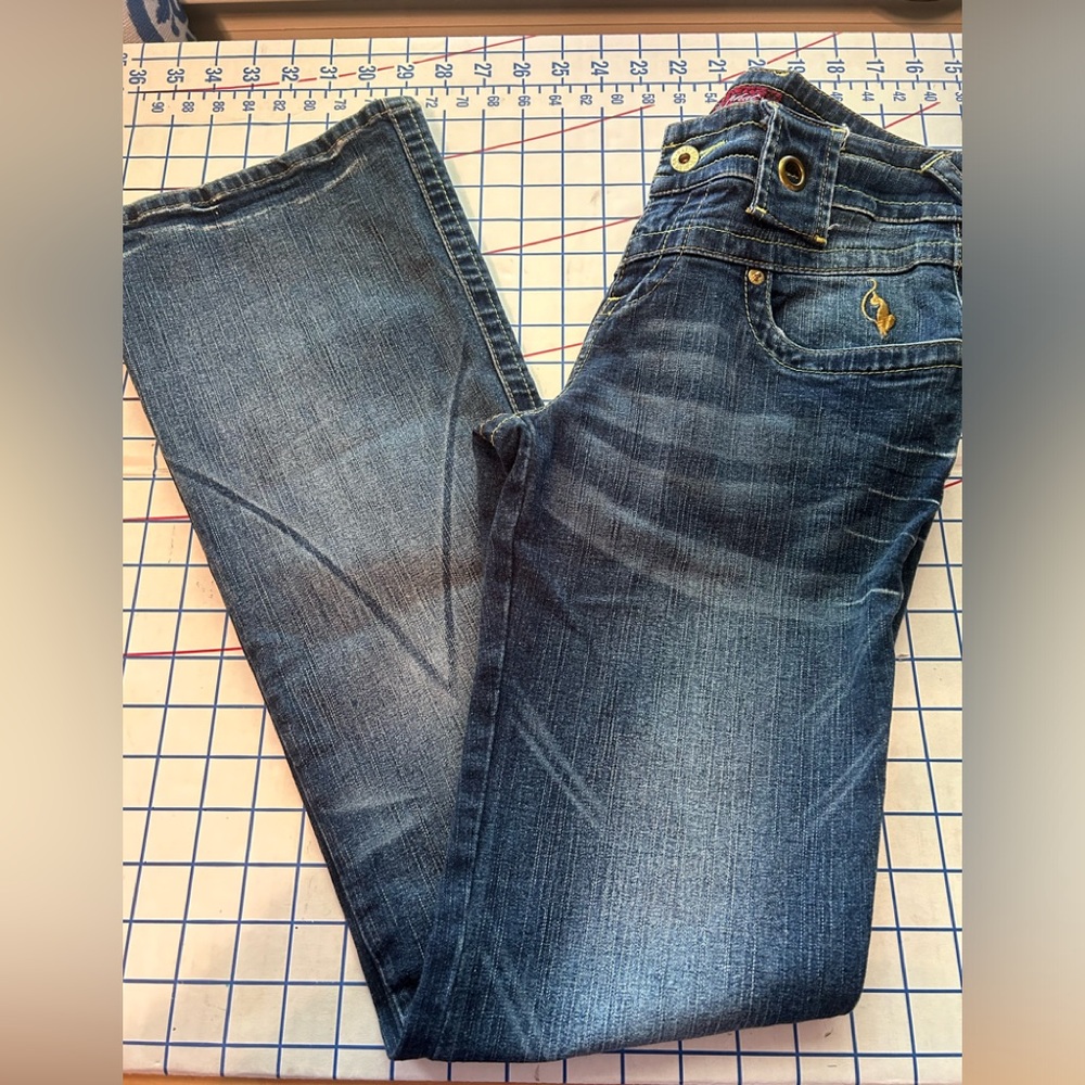 Baby phat flare leg jeans size 5